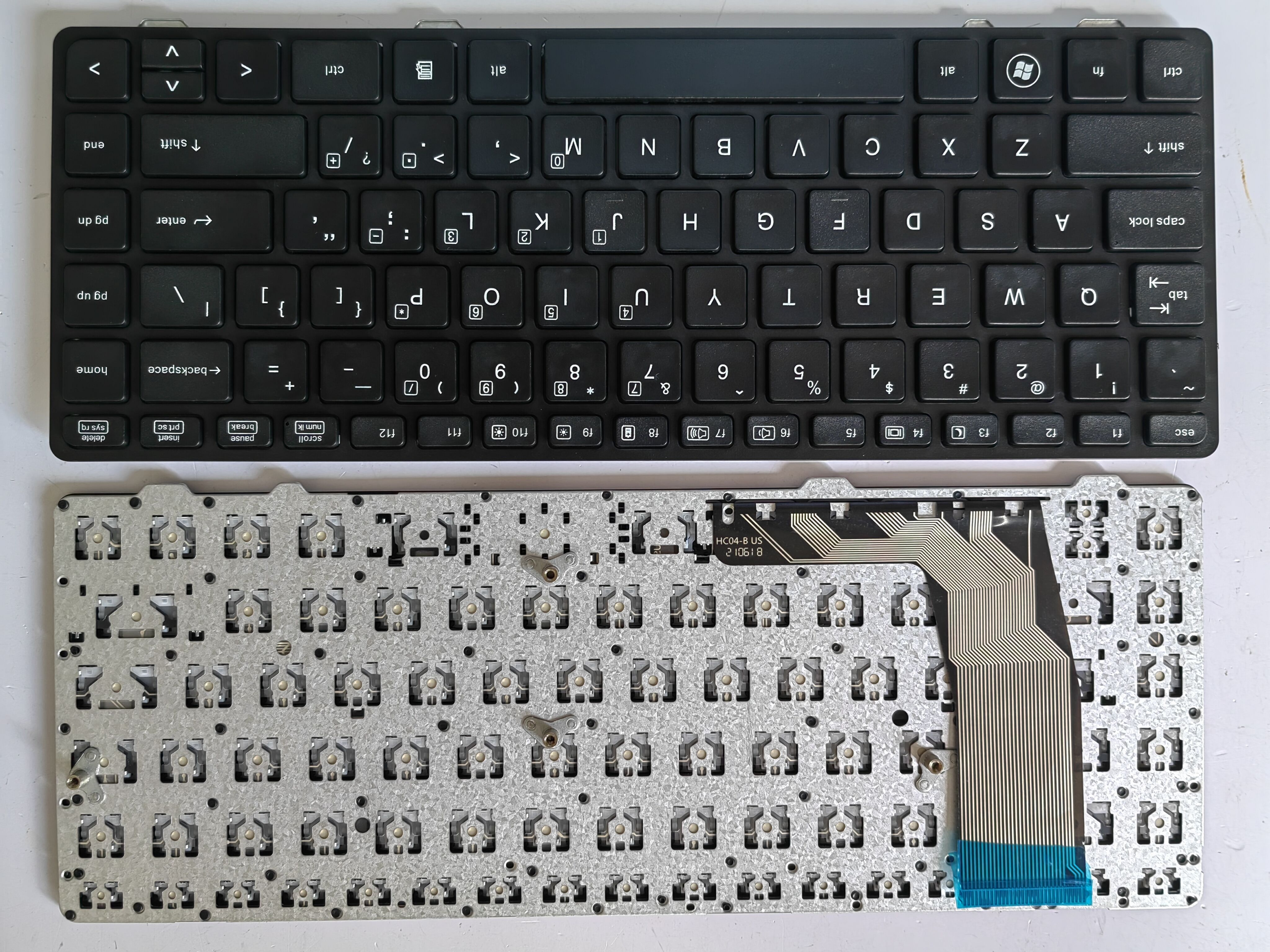 Picture of New Replacement Laptop Keyboard For HP 6360B BLACK FRAME BLACK (OEM) US Layout